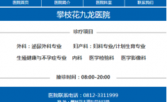 没脸没皮的攀枝花九龙医院，小的私立医院就是黑心