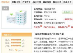 深圳福田武警医院是骗子医院本人亲自体验了大家小心